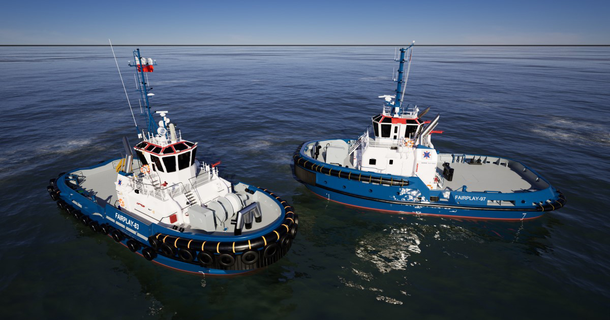 Fairplay Towage Group Orders Two Additional Damen ASD Tugs