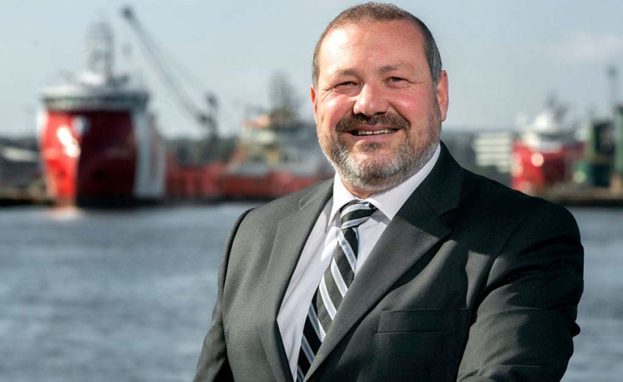 Scott Cormack, Regional Director for Mermaid Subsea Services (UK). (Image credit Mermaid Subsea Services)