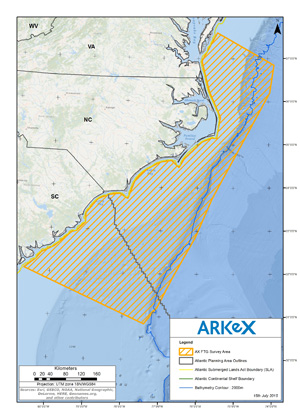 1ARKeX-East Coast USA FTG Footprint