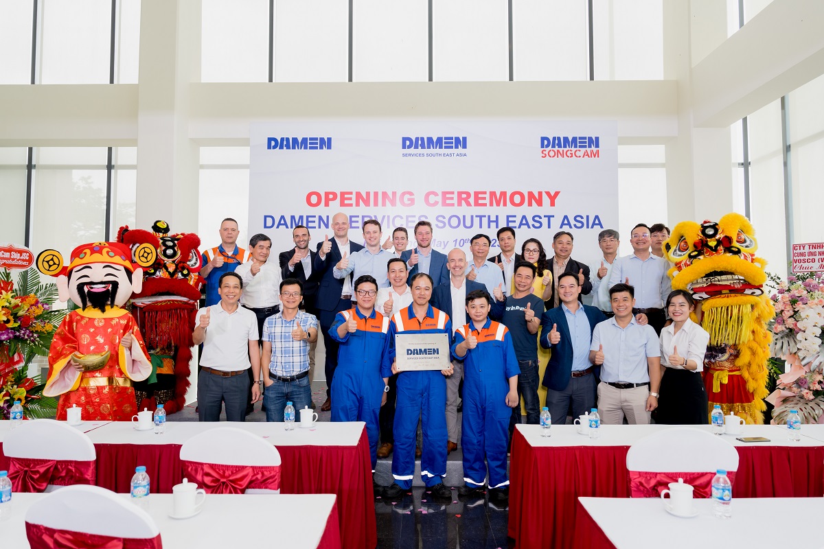 Damen opens new service hub in Vietnam 2