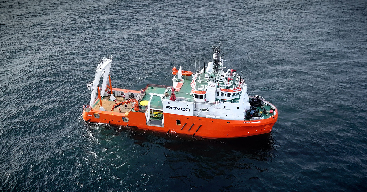 Rovco Successfully Completes Fast-Track Survey for Cenos Floating Offshore Windfarm