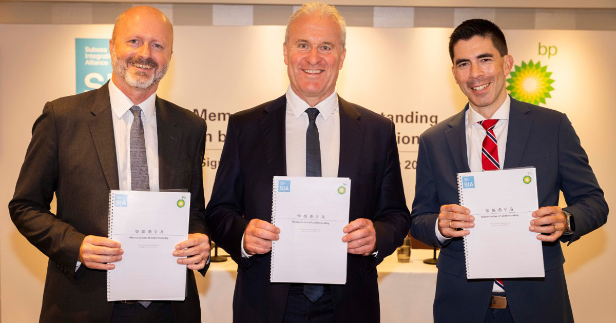 Subsea Integration Alliance Signs MoU with bp