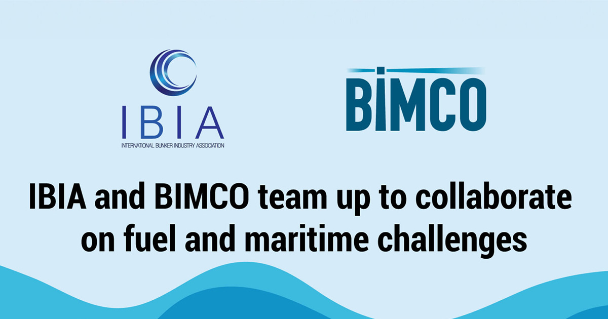 IBIA and BIMCO Collaborate on Fuel and Maritime Challenges