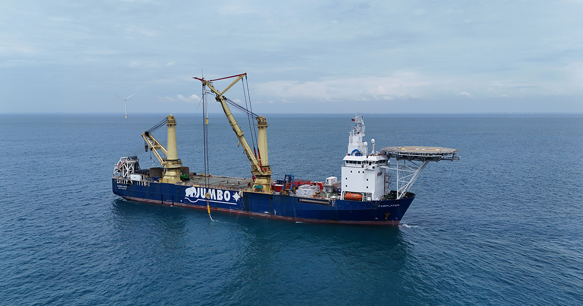 Offshore Wraps Up Monopile Removal Works in Taiwan 