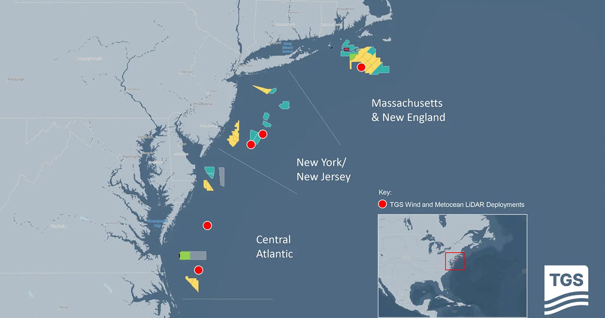 TGS Concludes Pioneering Wind & Metocean Data Campaign Offshore US East Coast