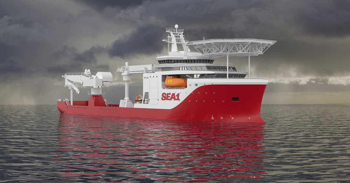 Sea1 Offshore Invests in Two Next-Generation Offshore Support Vessels