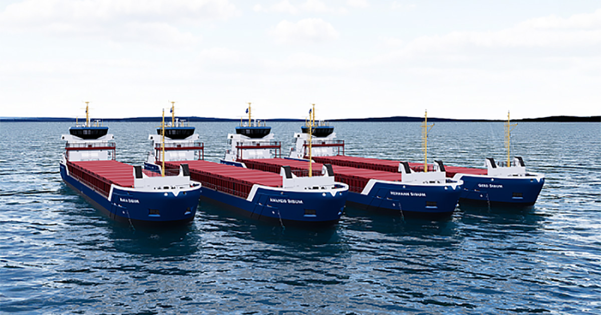 Damen Receives Order for Four Combi Freighters 3850s