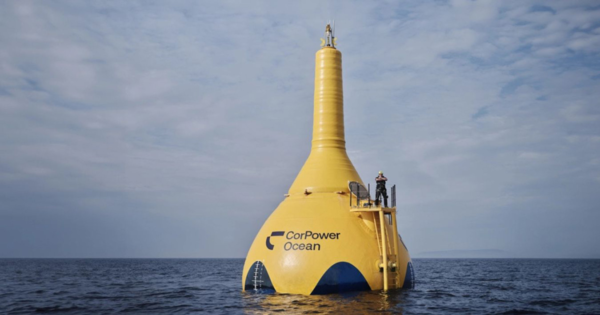 CorPower Ocean Secures EUR 32 Million Series B1 Funding to Commercialize Wave Energy