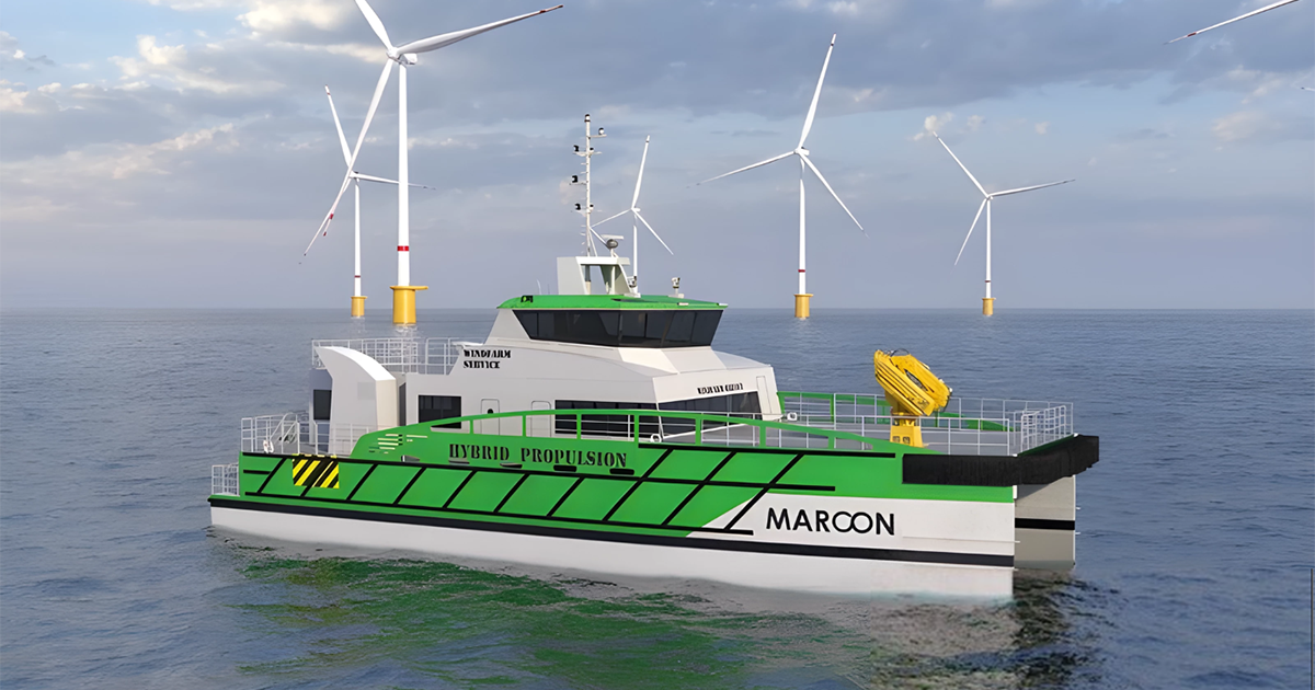 KR Awards AiP for Eco-Friendly Hybrid CTV for Offshore Wind Farms