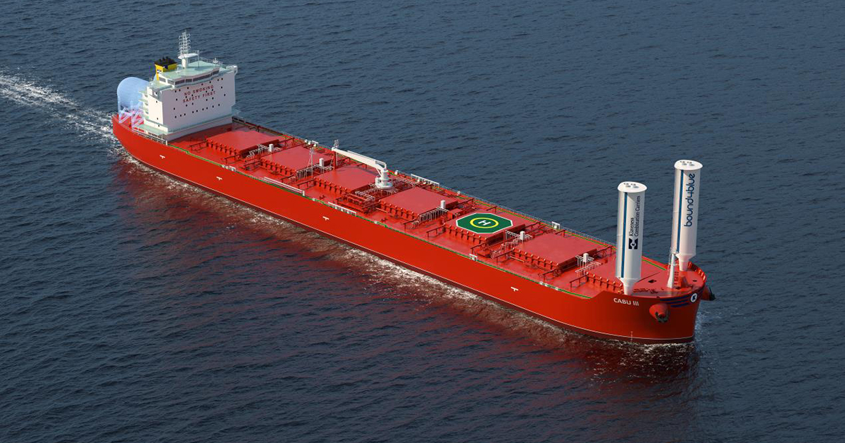 Klaveness Combination Carriers to Install Wind Assisted Propulsion System