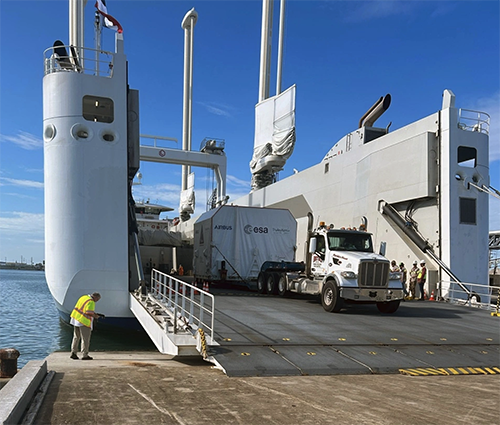 2 ESM 3 at Port Canaveral 