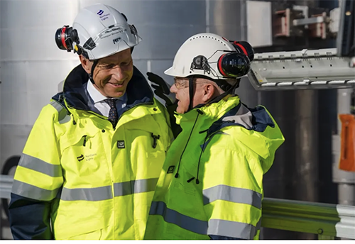 2 Terje Aasland and Equinor CEO Anders Opedal