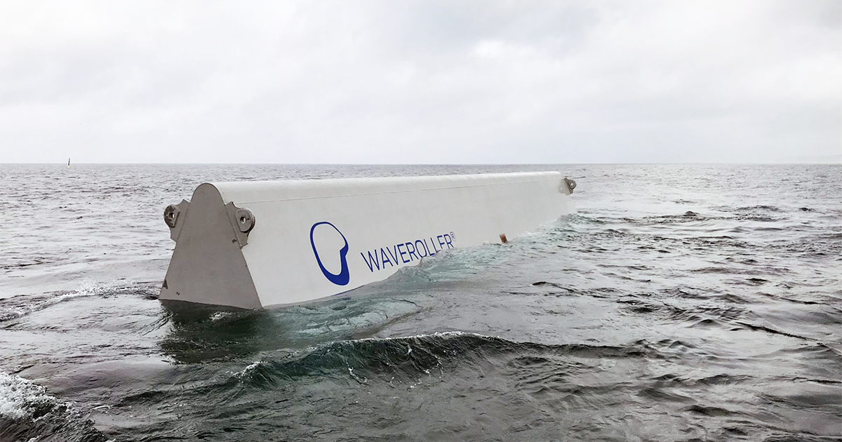 ONDEP Project Secures EU Funding for WaveRoller Array in Portugal