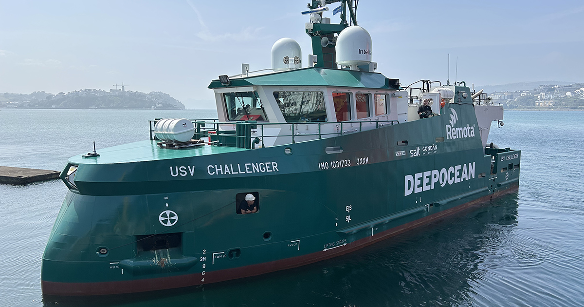 DeepOcean and Partners Takes Delivery of Newbuild Uncrewed Surface Vessel