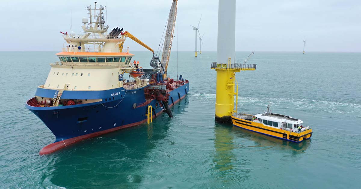 RWE and ARC Marine Deploy Environmental Innovation at Rampion Offshore Wind Farm