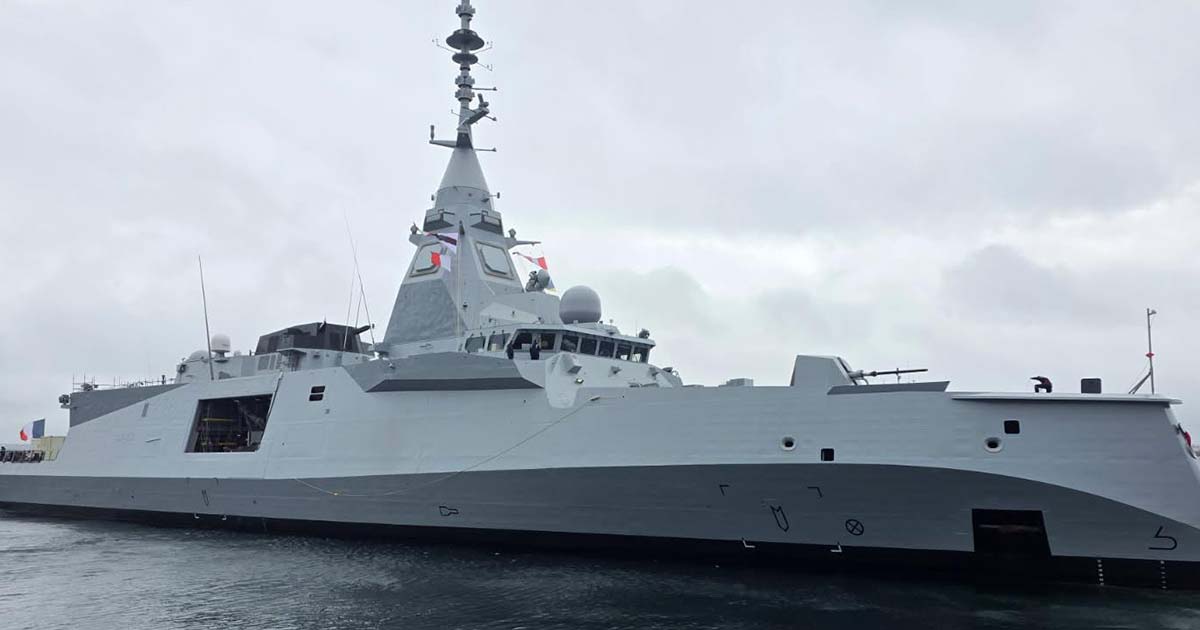 Naval Group Delivers First Defense and Intervention Frigate, Amiral Ronarc'h