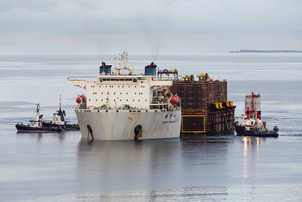 2 - Xiang Yun Kou submersion at Brei Wick Lerwick