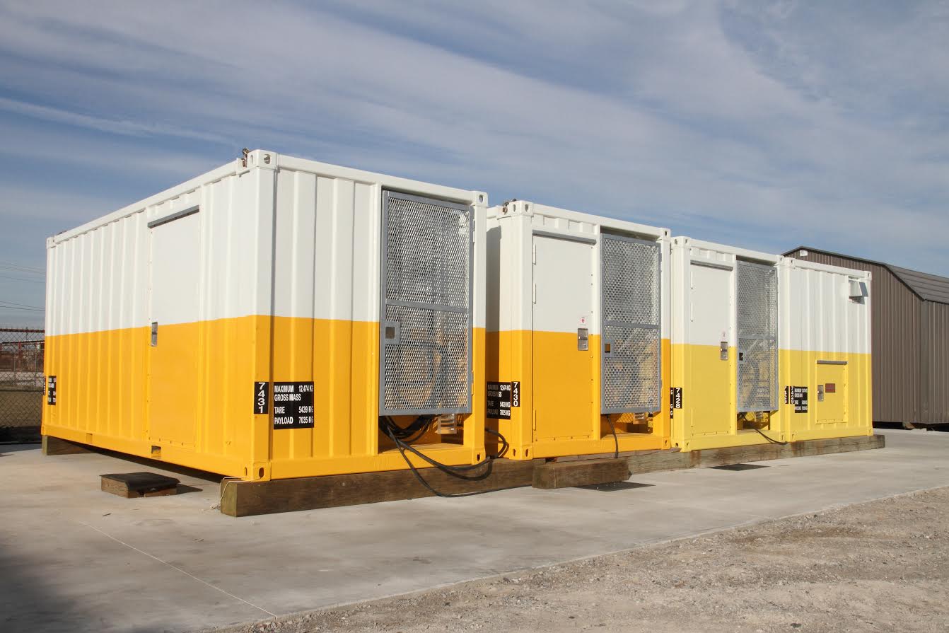 Lab container exterior