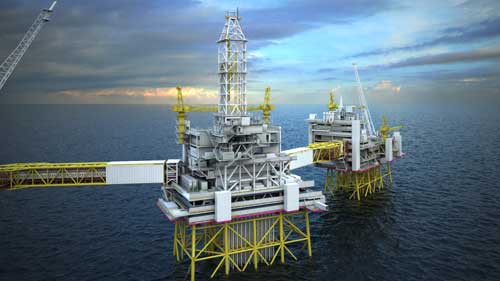 Johan-Sverdrup-drilling-platform