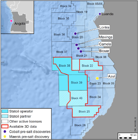 Statoil Angola 468map