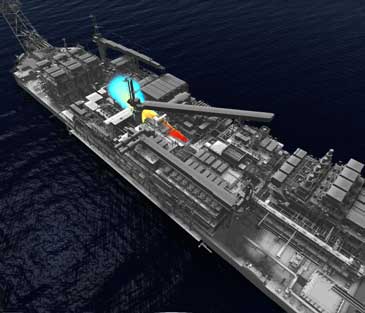 8 1BMT Oil Major FPSO Gas Dispersion