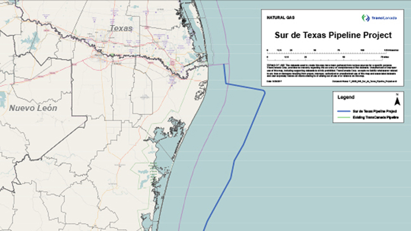 transcanada sur de texas pipeline project 540x304