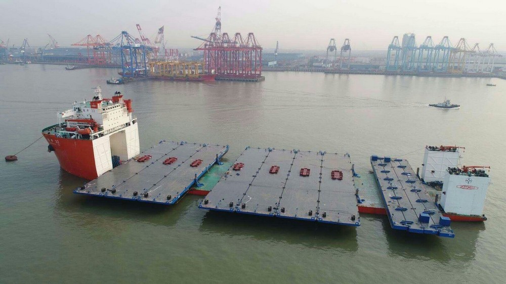 2 Departure barges from Shanghai