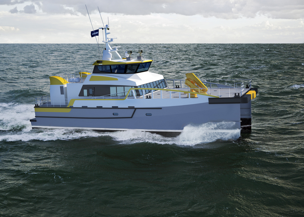 Damen FCS 2710 sailing side view lowres