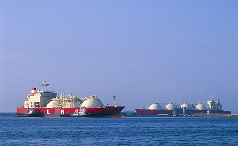 LNG mooring analysis image