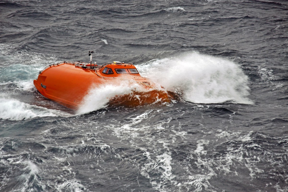 NorsafeFreefallBoat