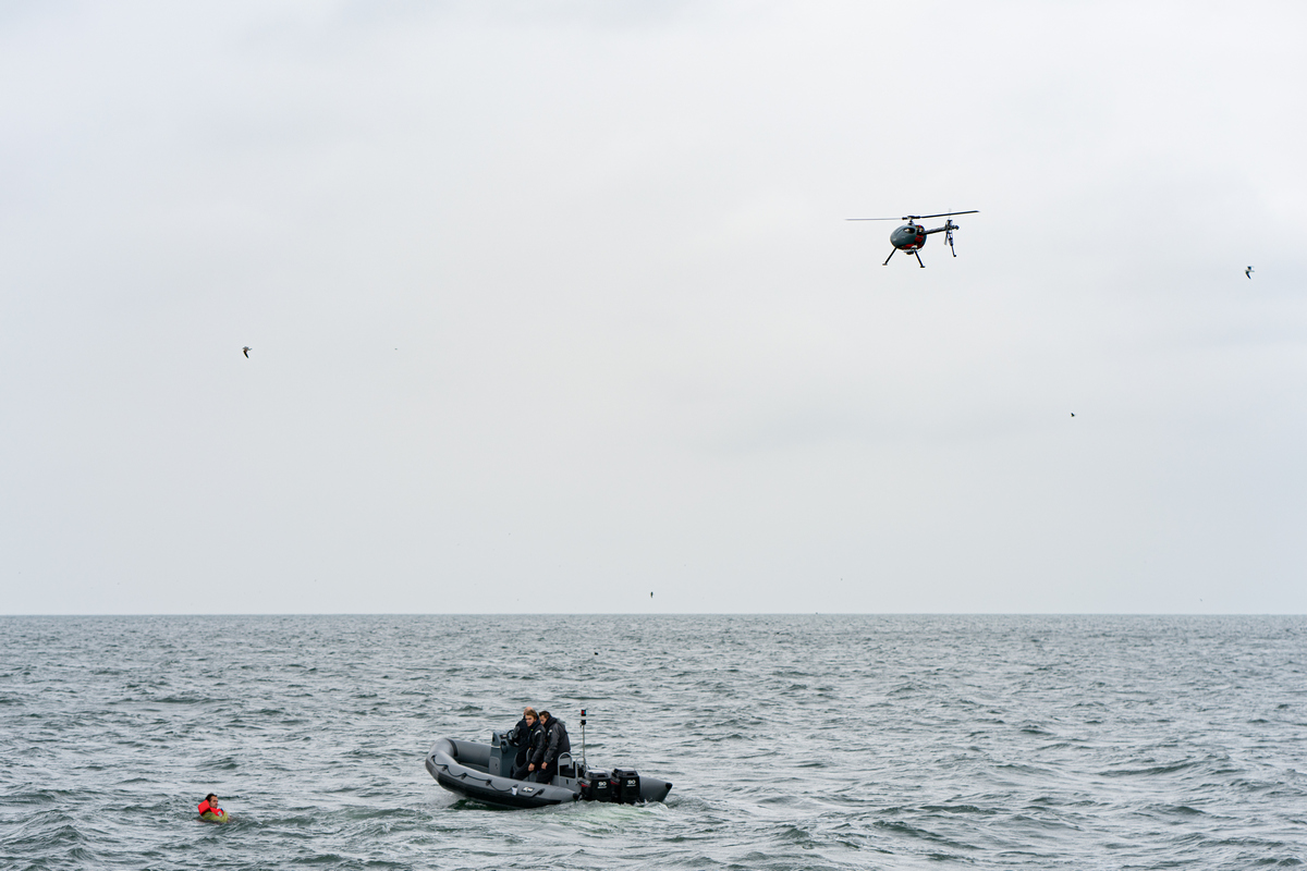 Qualification test in North Sea 2