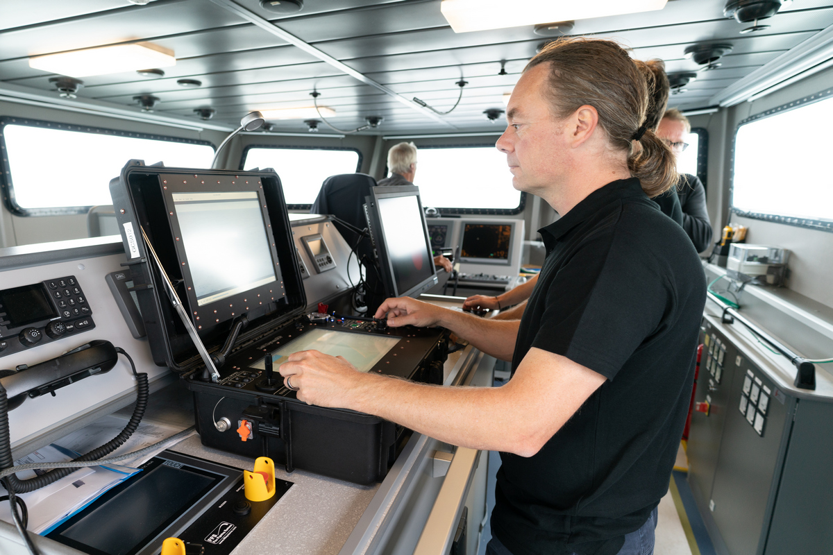 Qualification test in North Sea 3