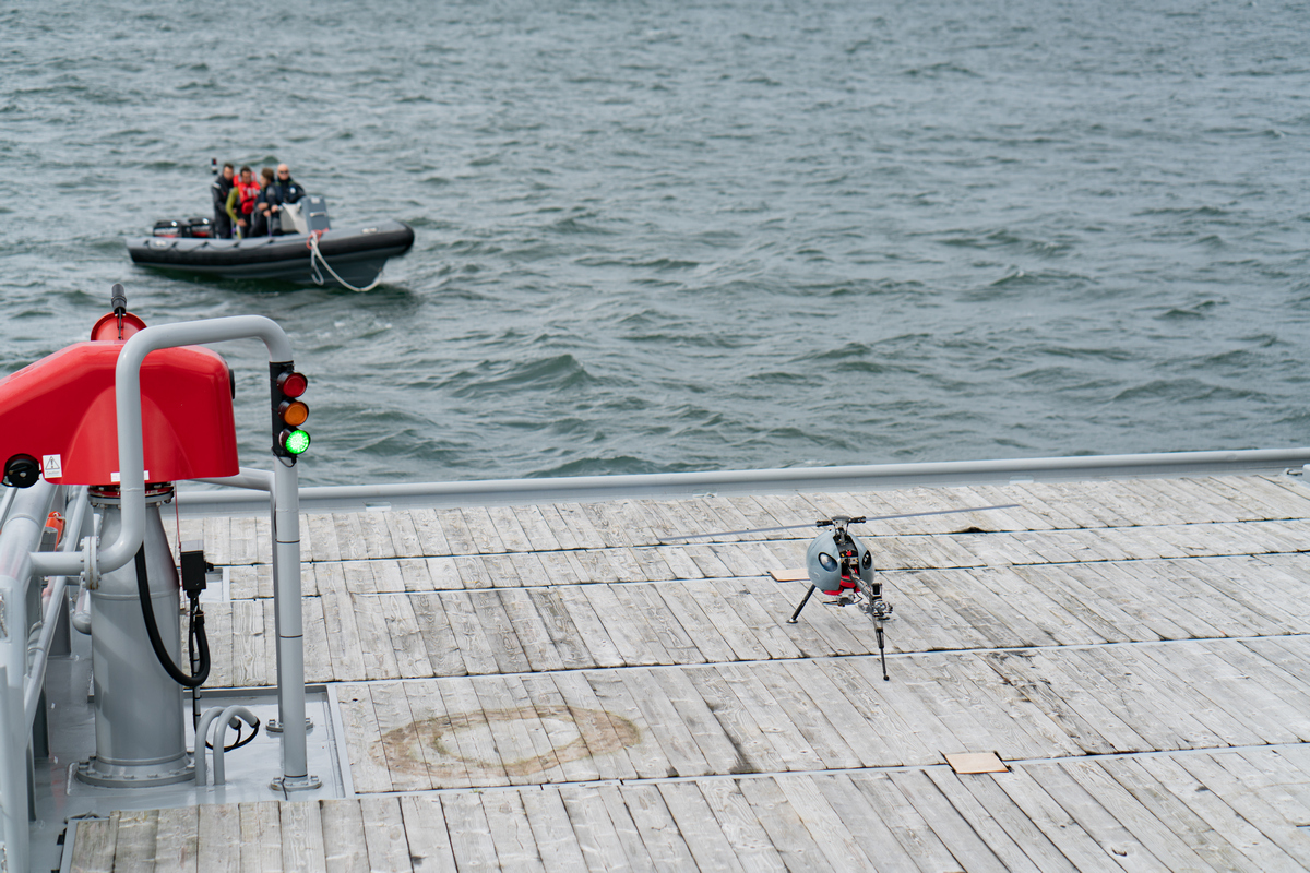 Qualification test in North Sea 4