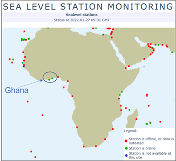 2 sealevel stations