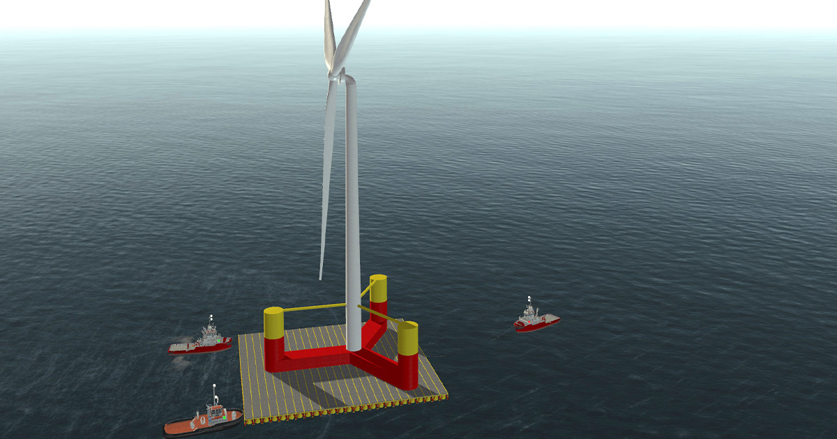 Tugdock to Support Floating Offshore Wind Turbine Assembly in Wales