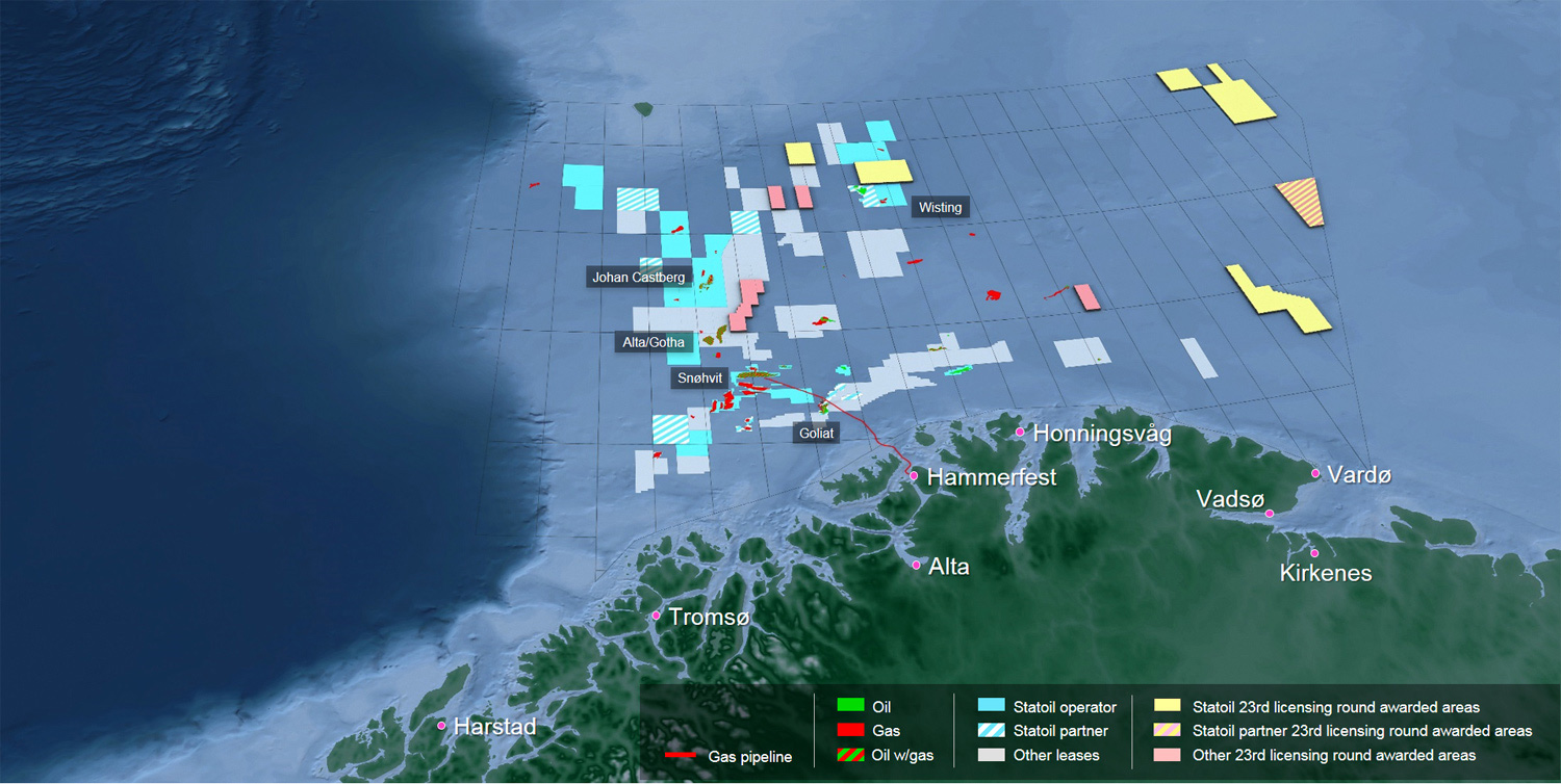 4Statoil Illustration Barents map