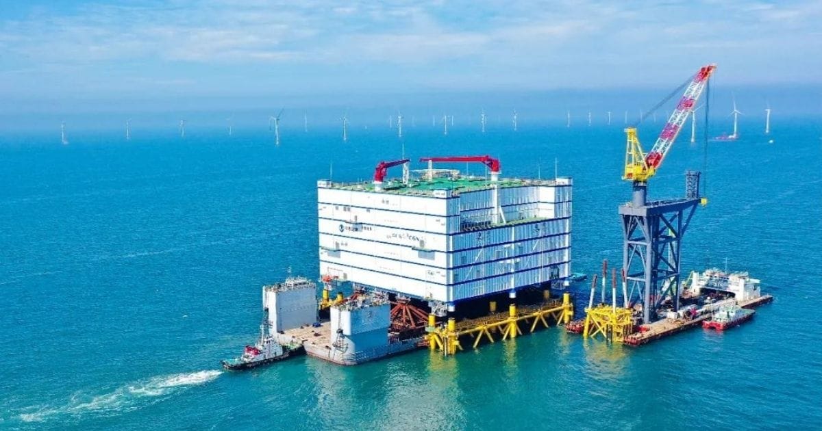 Installation of World’s Largest Offshore Converter Station in Asia ...