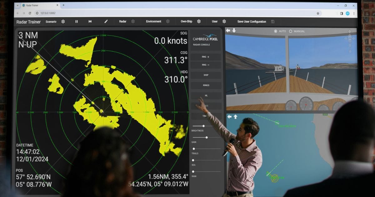 Marine Radar Training Software Launched by Radar Experts, Cambridge ...