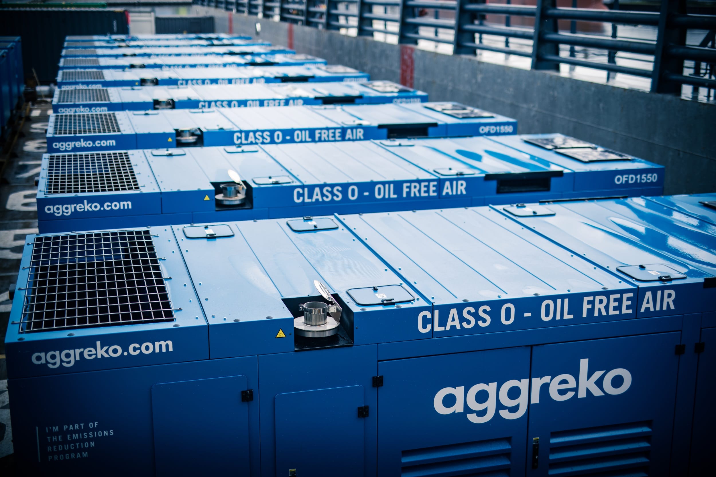 Aggreko Supports Jaeger Maritime with Bubble Curtain for Offshore Wind Project Offshore France 1 J2 Aeger Maritime On Board Shot 3