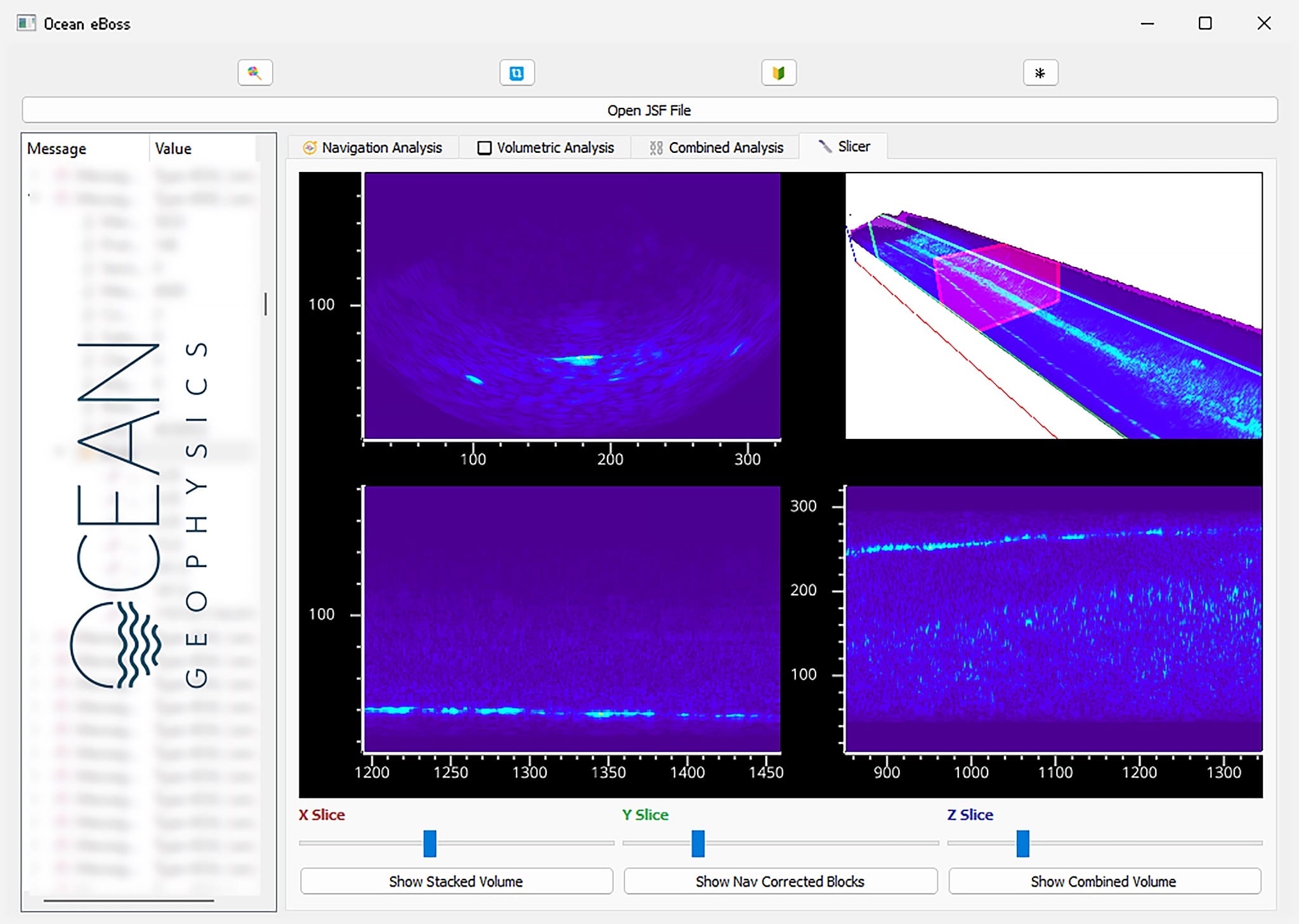 Ocean Geophysics and EdgeTech to Advance Seabed Data Processing 1 2 Software Screenshot