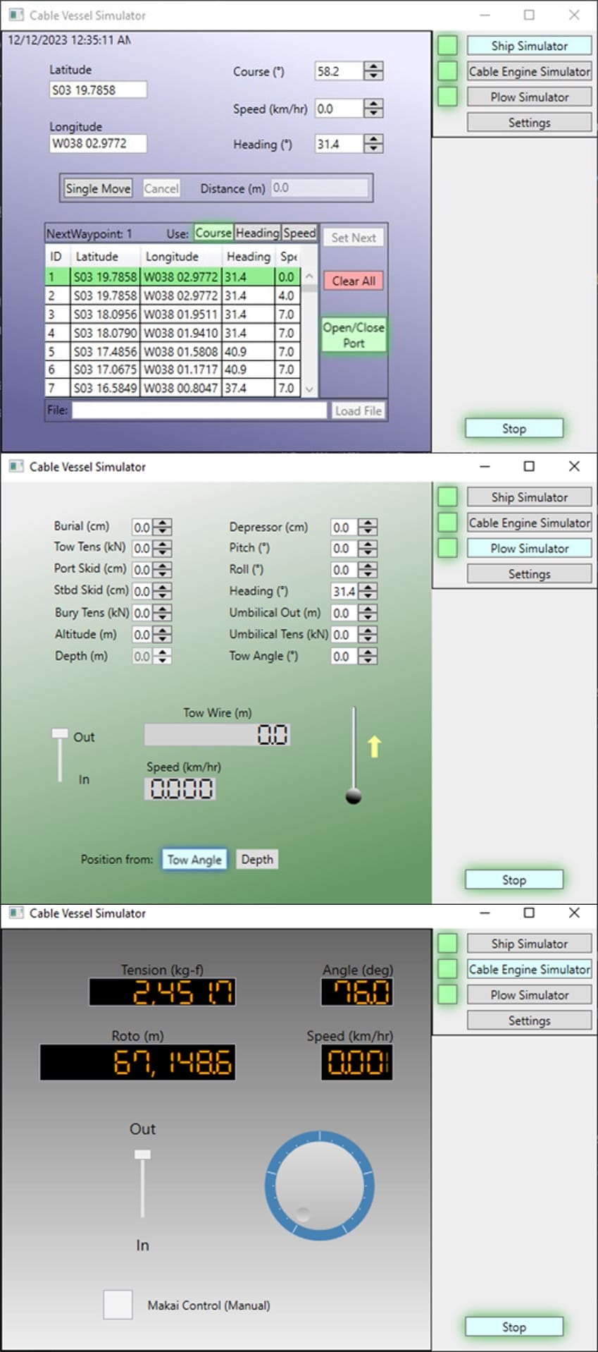 2 Vessel Sim