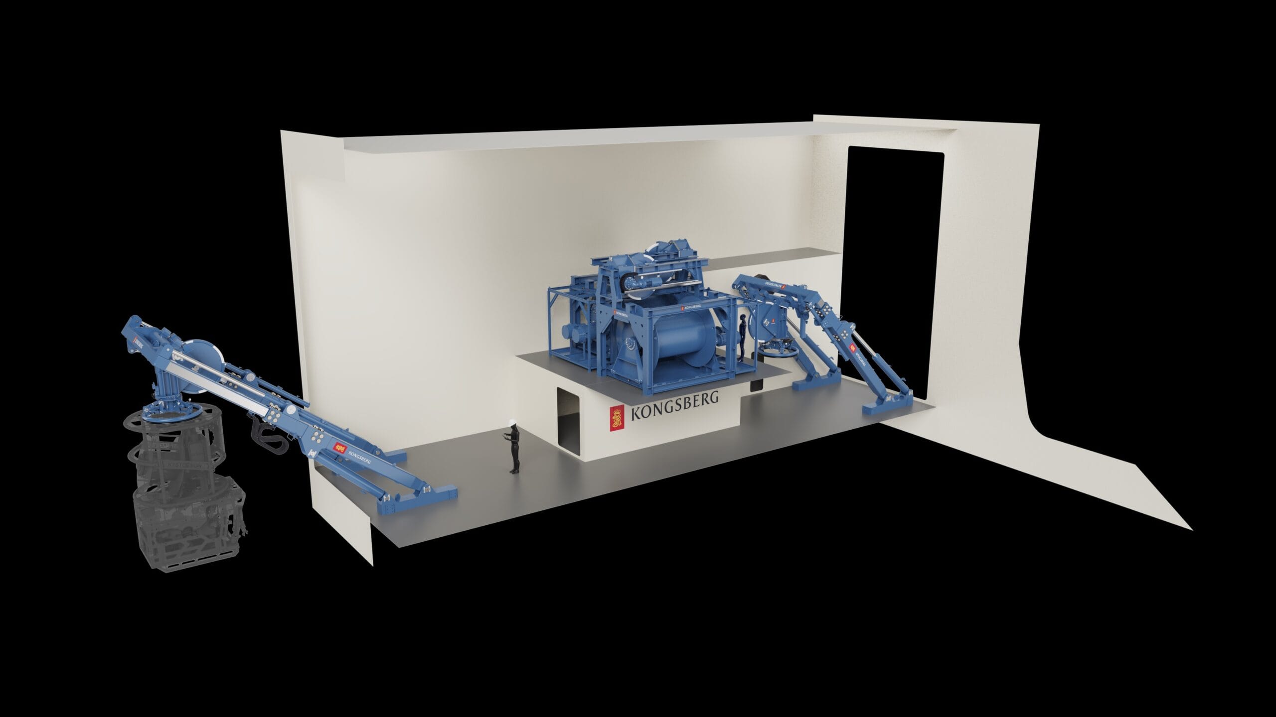 Kongsberg Maritime to Deliver Multiple LARS Units to SEA1 Offshore 1 2 Sea 1.Lars For Rov Scaled