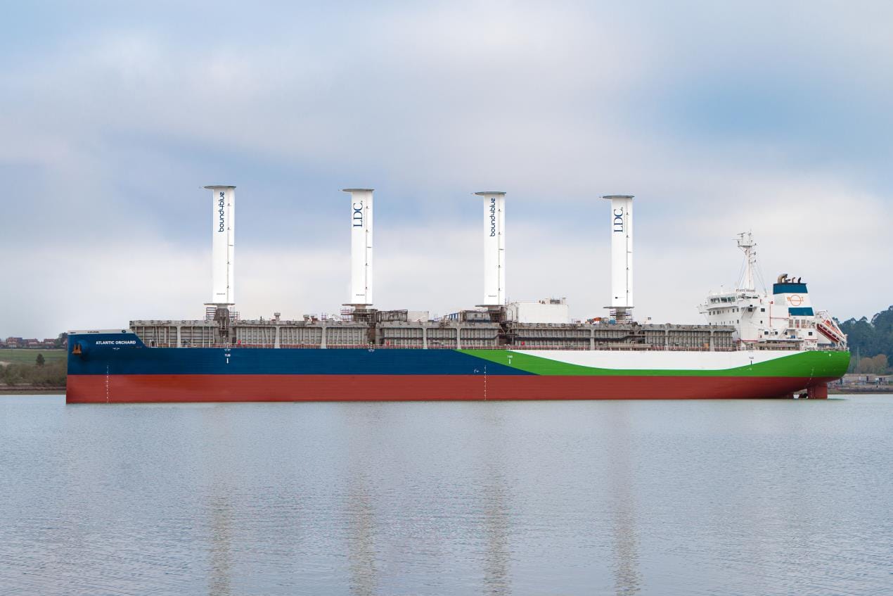 bound4blue Closes $44M Funding Round to Advance Maritime Wind Propulsion Technology 2 3 Atlantic Orchard