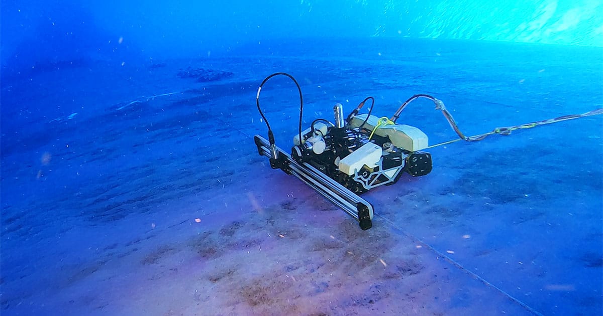 ORCA robotic crawler.