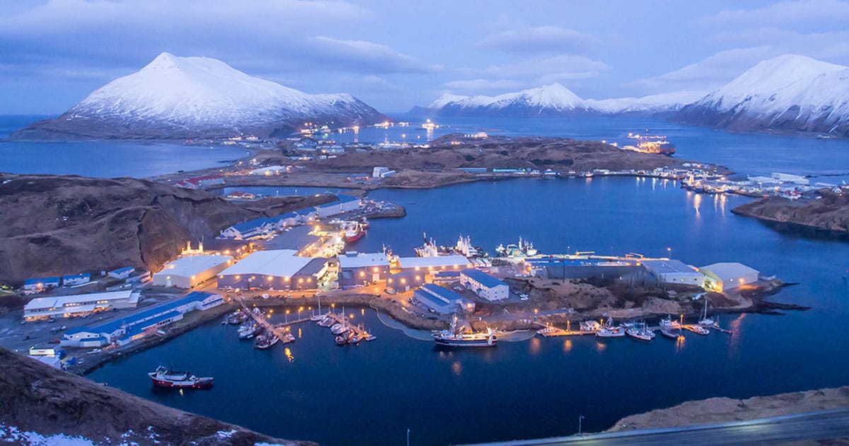 A Bering Sea pollock fleet prepares to depart Dutch Harbor, Alaska, for another season of the largest commercial fishery in the United States.