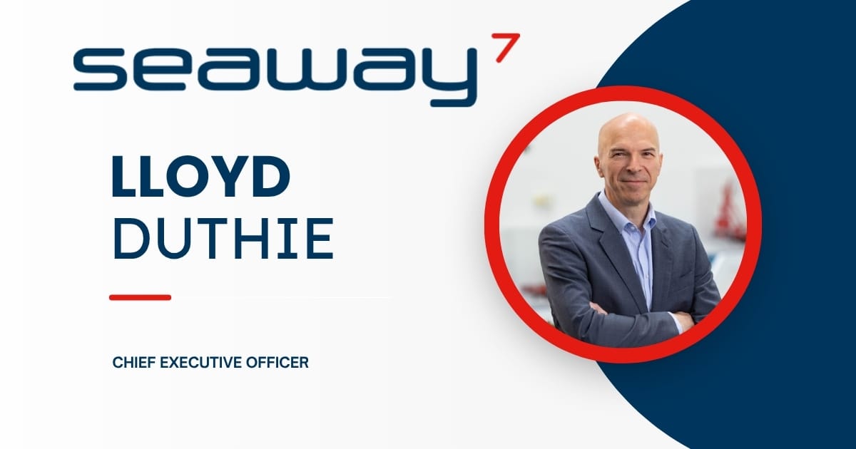 Lloyd Duthie, Seaway7’s new CEO.