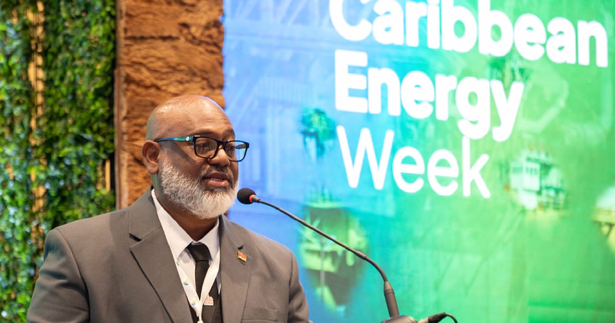Ernesto Kesar, Trinidad and Tobago Energy Minister. (Image credit: Energy Capital & Power)