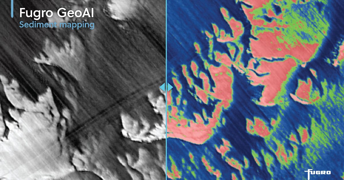 Fugro receives a Spotlight on New Technology Award from the Offshore Technology Conference (OTC) for its Fugro GeoAI Framework.