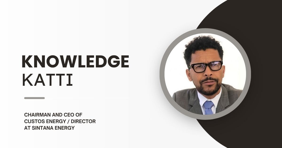 Knowledge Katti played a catalytic role in attracting companies such as Shell, TotalEnergies, ExxonMobil, Chevron and Galp into Namibia’s offshore basin.