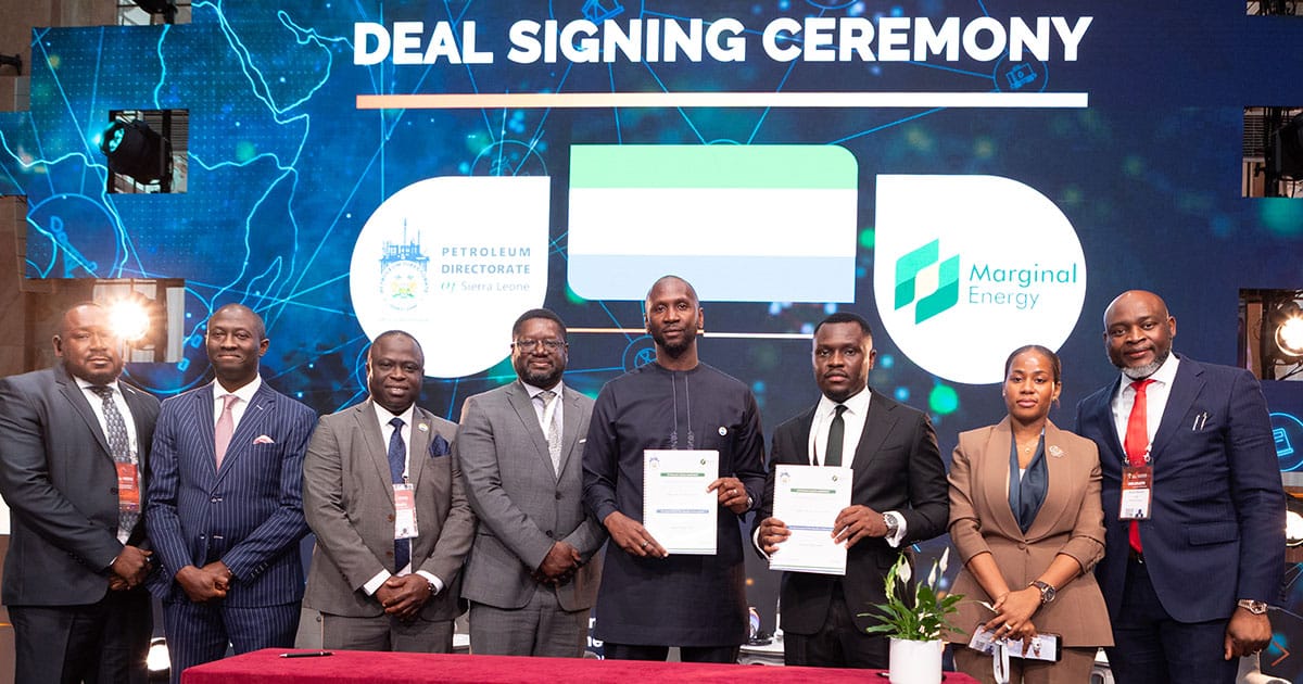 Deal signing ceremony Energy Capital & Power
